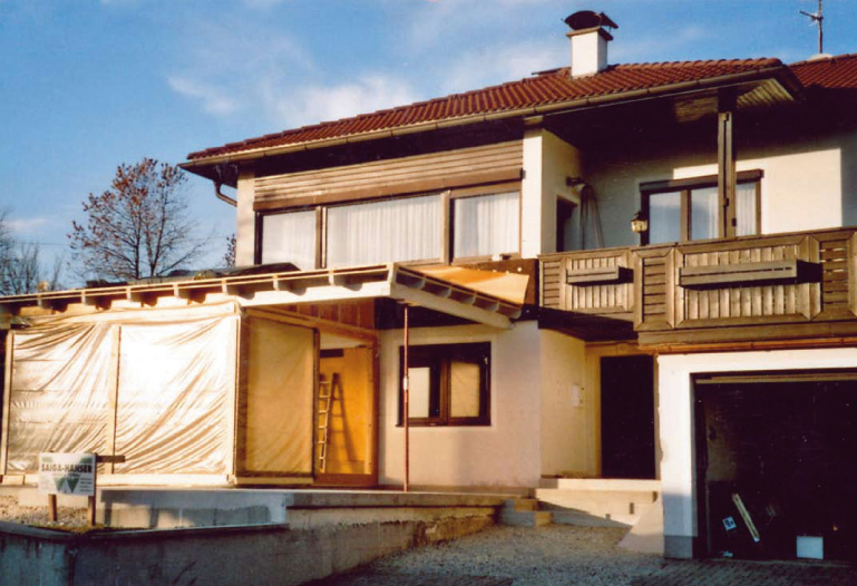 Fenster vor der Renovierung
