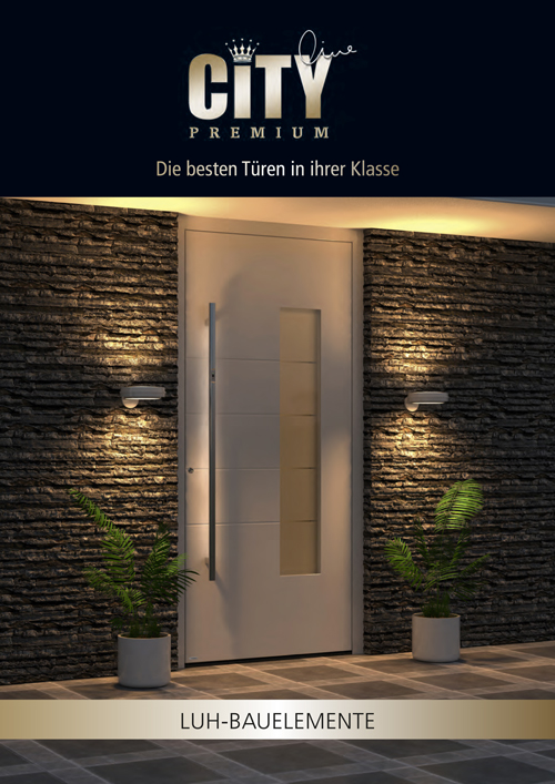 Titelseite Folder CITYline Premium 2026